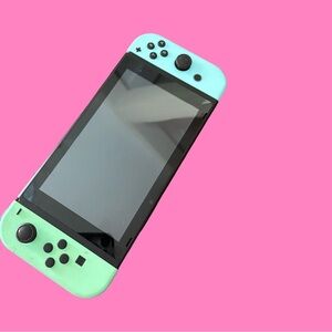 Nintendo Handheld Console - Mint Green and Black